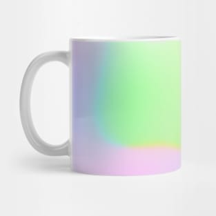 Rainbow Colors Abstract Blurry Gradient Ombre Soft Tie Dye Look Mug